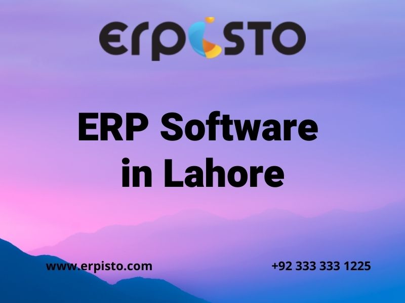 ERP software in Lahore