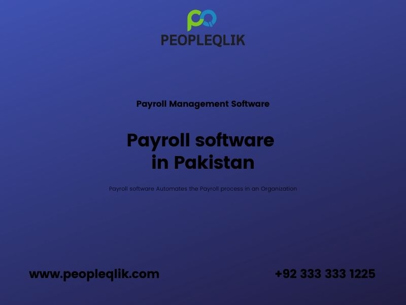 Payroll software in Pakistan