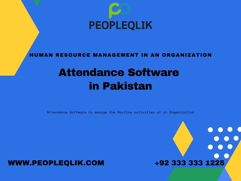 Attendance software in Pakistan