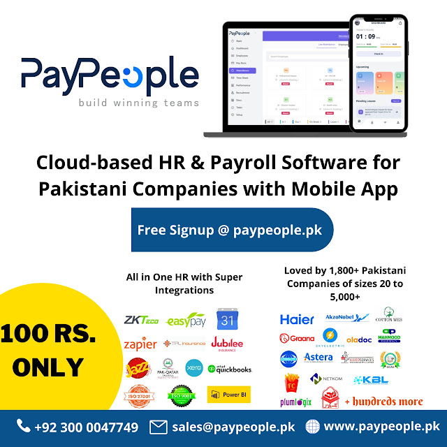 How Payroll software in Pakistan track expenses across depts.?